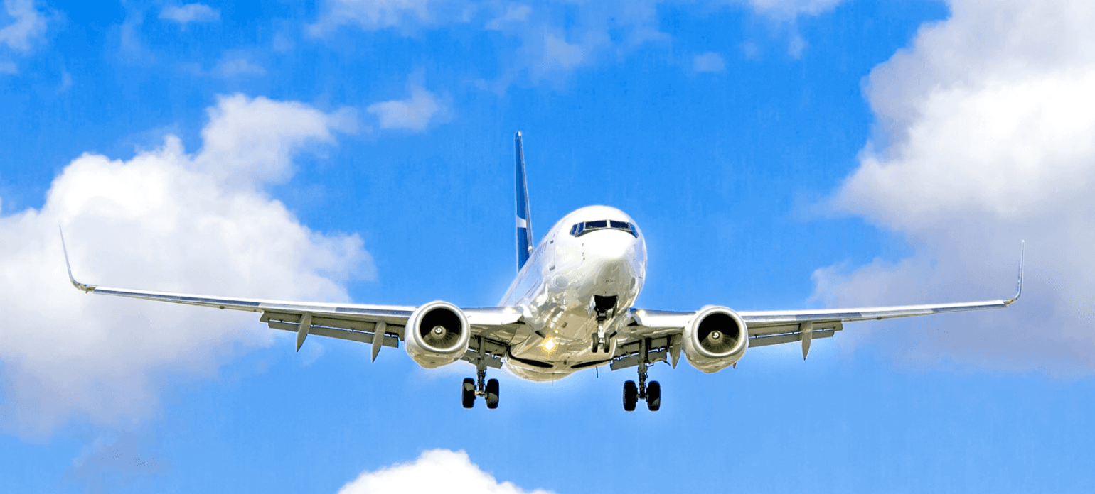 Airplane landing or taking off